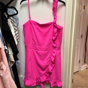 Sugar lips pink romper